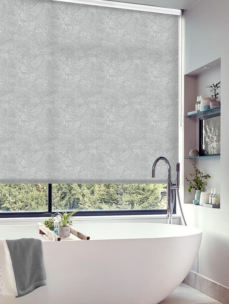 Cascade Stone Grey Roller Blind