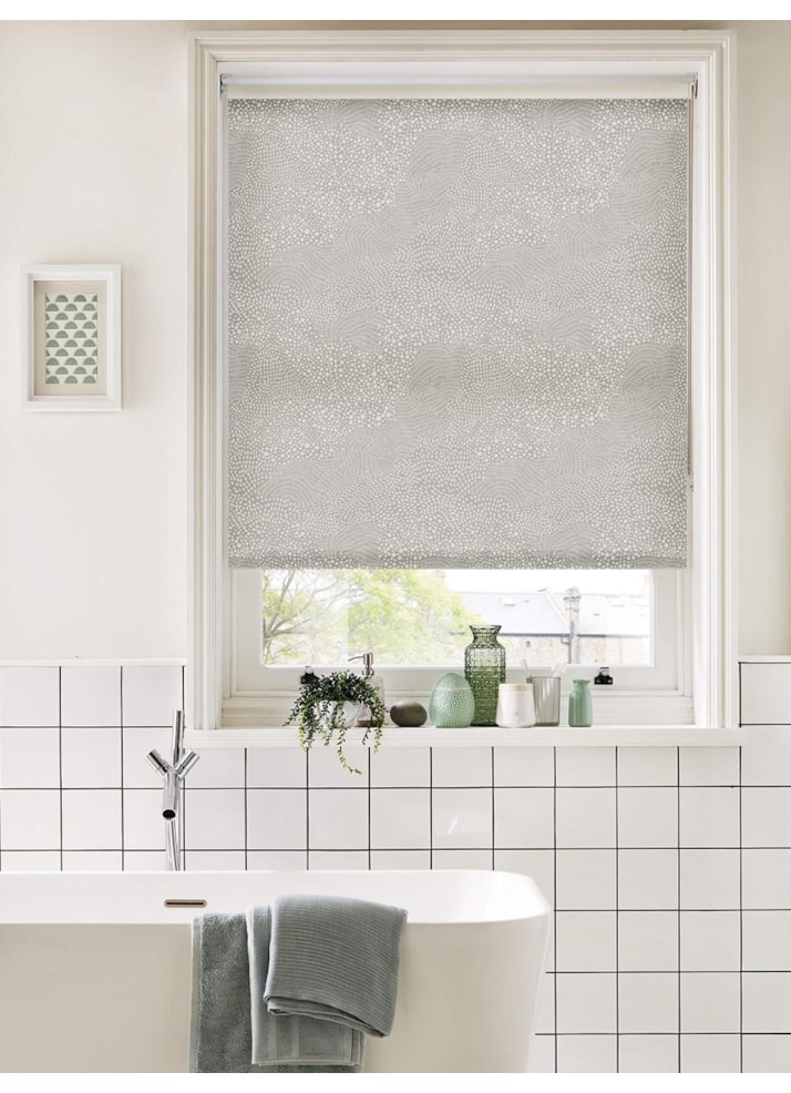 Cascade Warm Grey Roller Blind