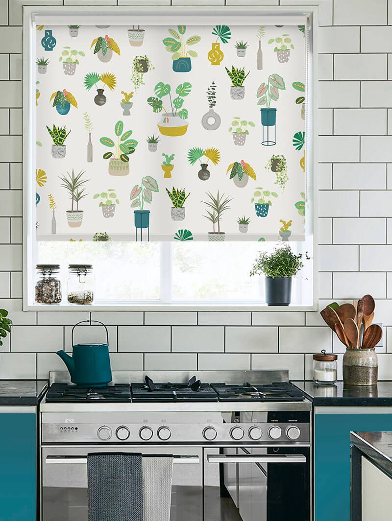 Houseplants Forest Roller Blind