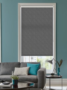 Ripple Dark Grey Roller Blind