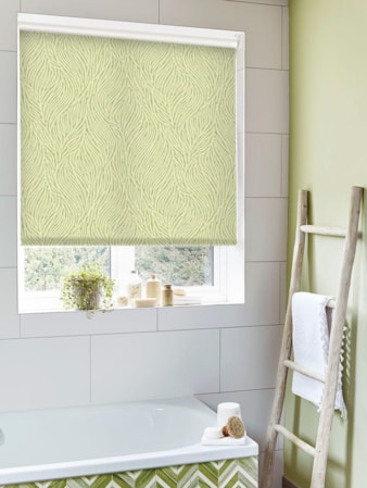 Ripple Sage Green Roller Blind