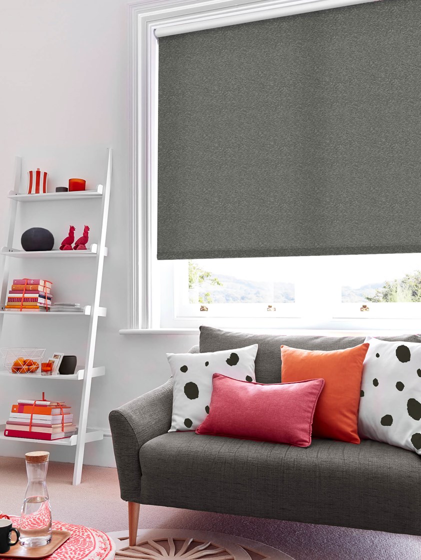 Amsterdam Graphite Roller Blind