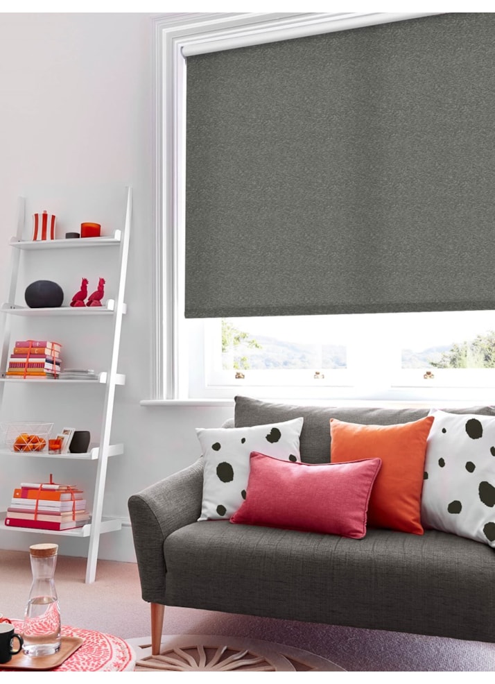 Amsterdam Graphite Roller Blind