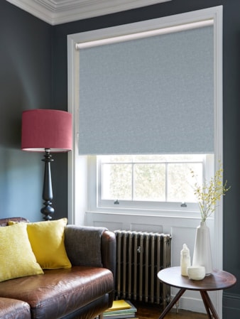 Amsterdam Grey Blue Roller Blind