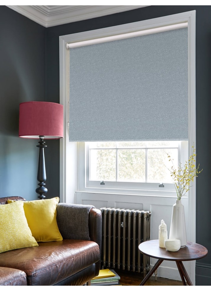 Amsterdam Grey Blue Roller Blind