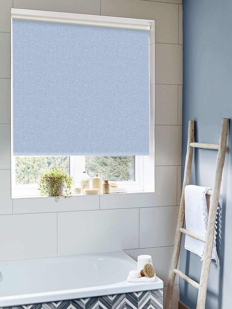 Amsterdam Powder Blue Roller Blind