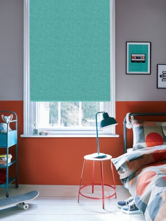 Amsterdam Turquoise Roller Blind