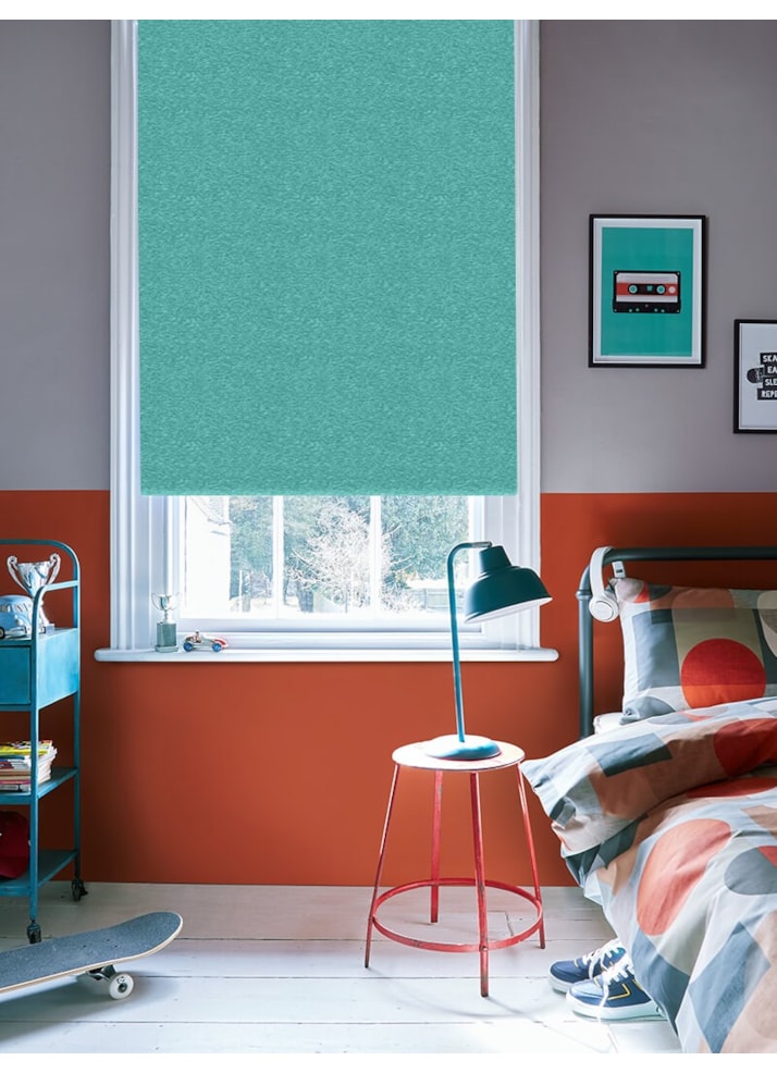 Amsterdam Turquoise Roller Blind