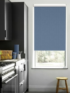 Denim Blue Roller Blind