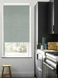 Melbourne Blue Green Roller Blind