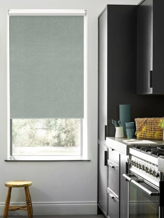 Melbourne Blue Green Roller Blind