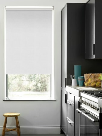 Melbourne Pale Grey Roller Blind