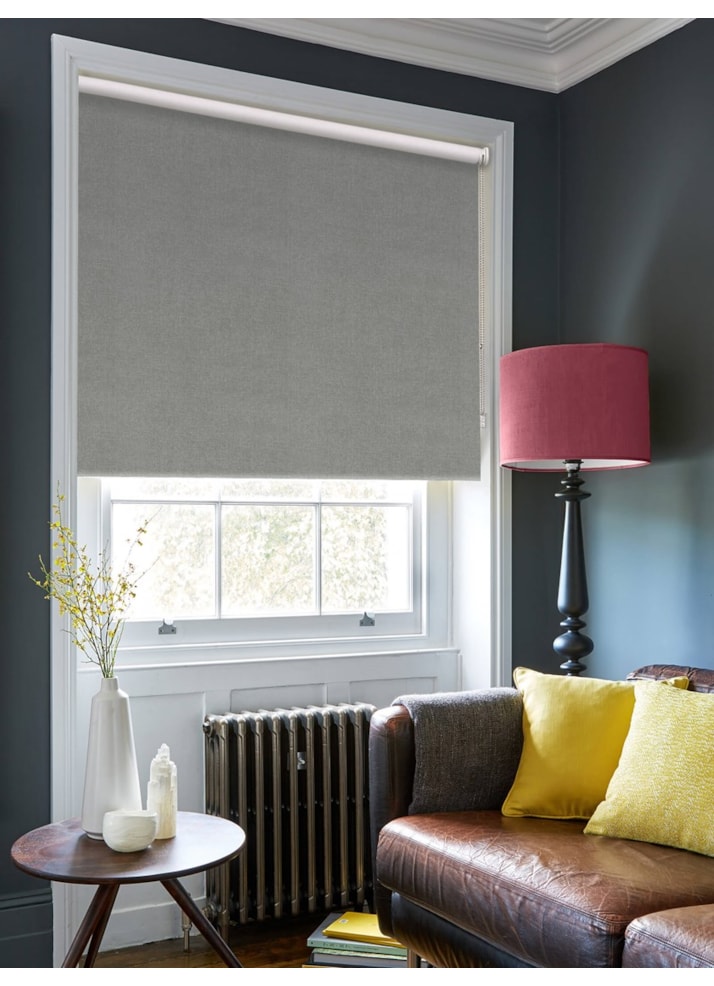 Melbourne Slate Grey Roller Blind