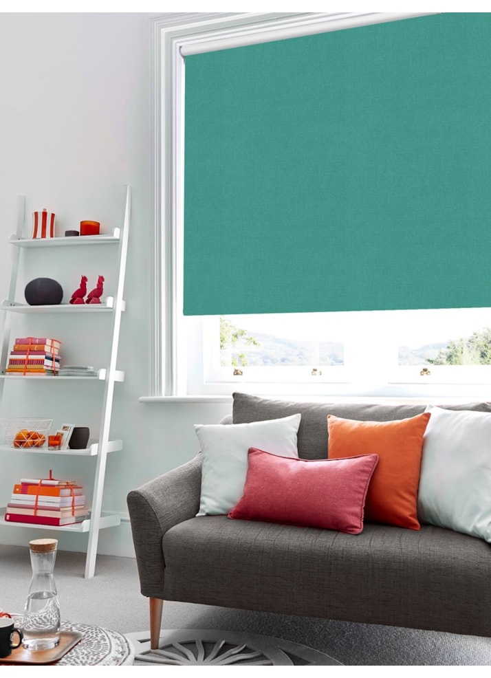 Melbourne Turquoise Roller Blind