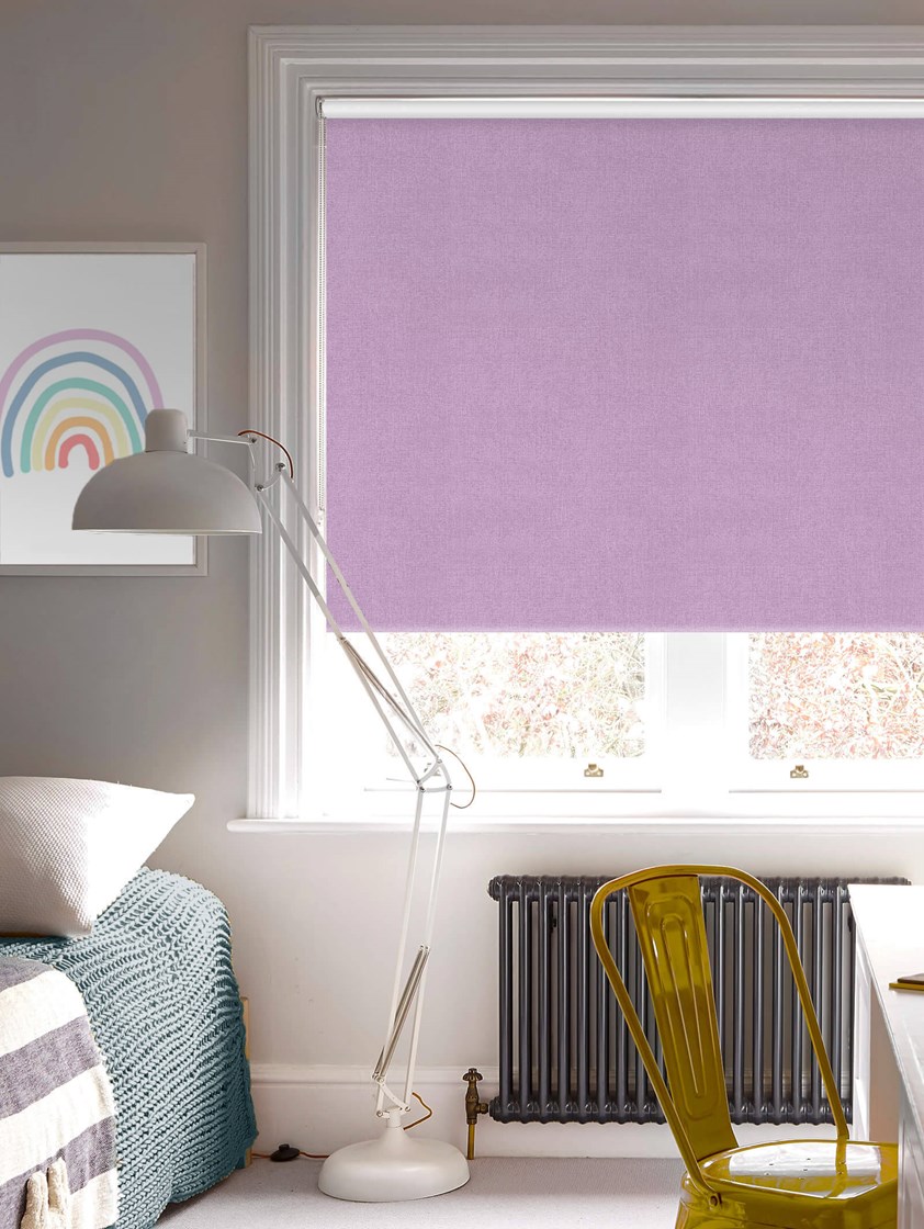 Melbourne Verbena Roller Blind