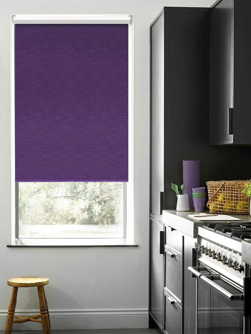 New York Deep Purple Roller Blind