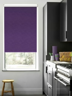 New York Deep Purple Roller Blind