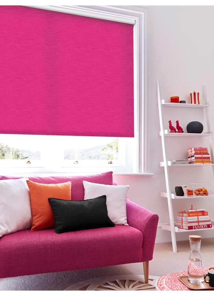 New York Fuchsia Pink Roller Blind