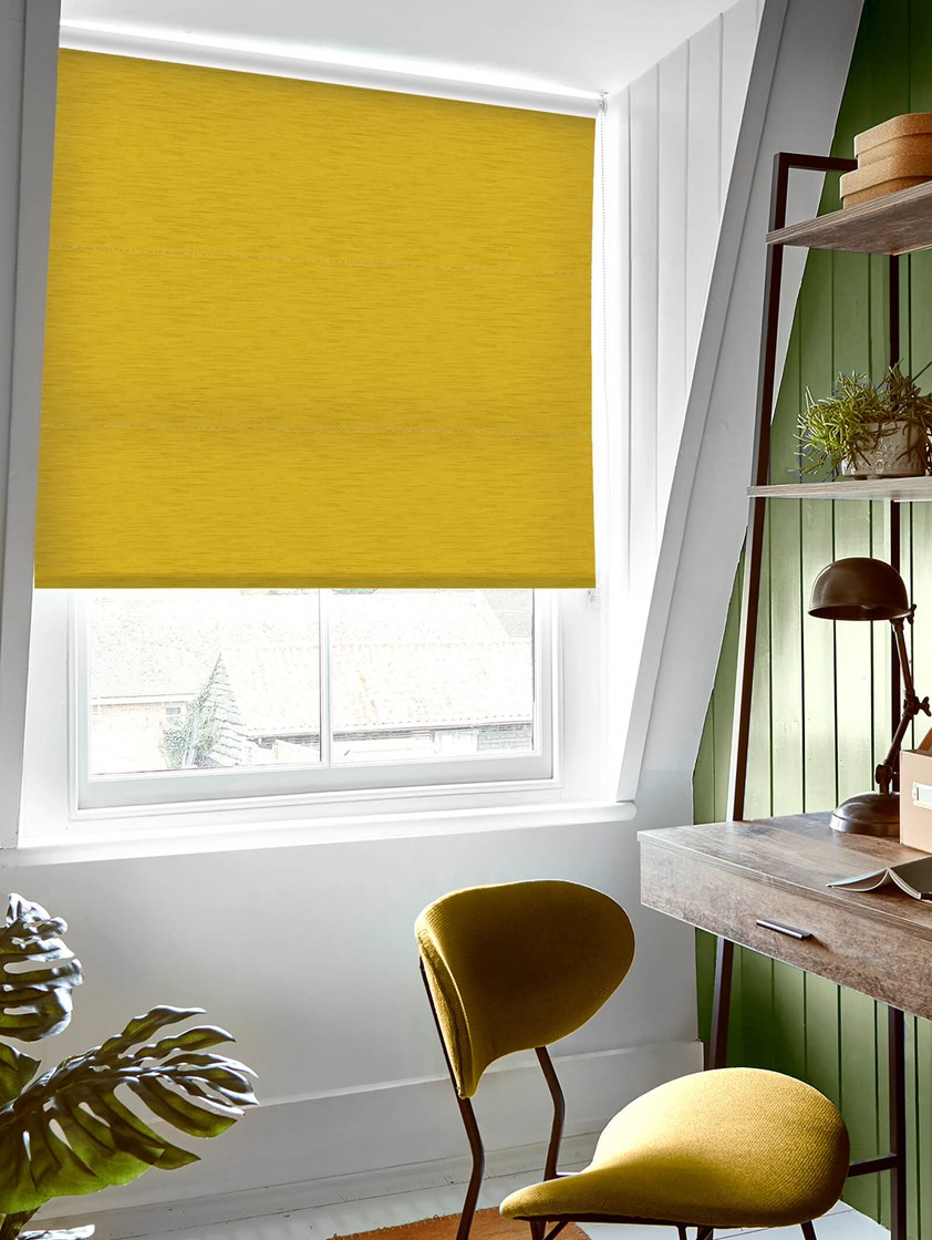 New York Mustard Roller Blind