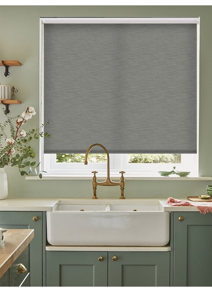 New York Shadow Grey Roller Blind