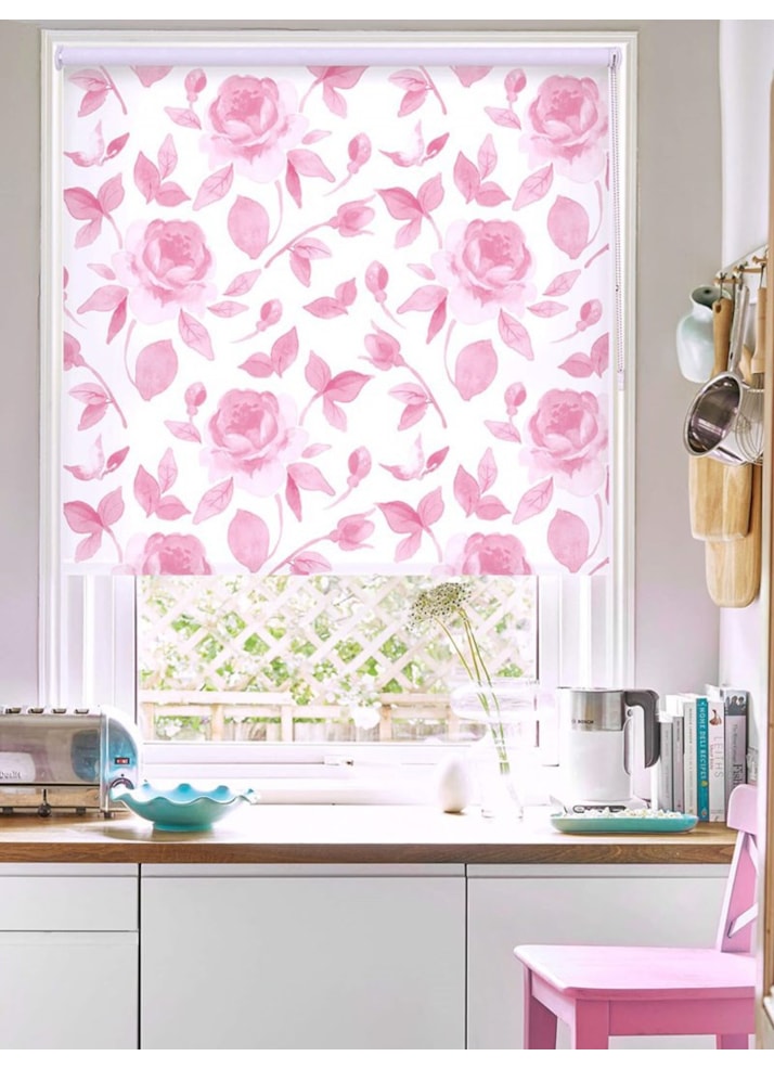 A Rose Like This Floral Roller Blind