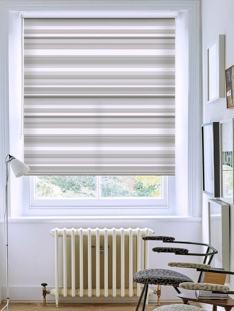 Coastal Stripe Gull Roller Blind