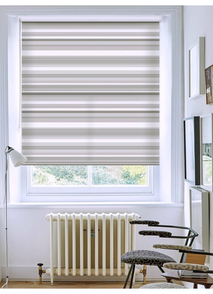 Coastal Stripe Gull Roller Blind