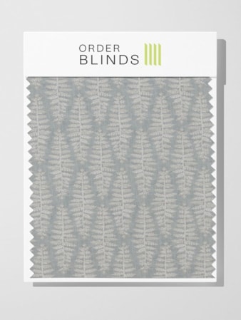 Fernia Blue Mist Roman Blind