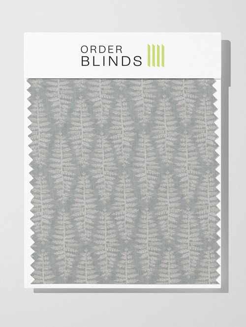 Fernia Blue Mist Roman Blind