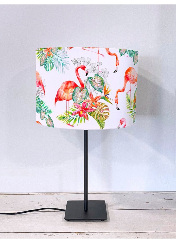 Tropical Flamingo Bright Lampshade