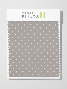 Full Stop Chrome Roman Blind