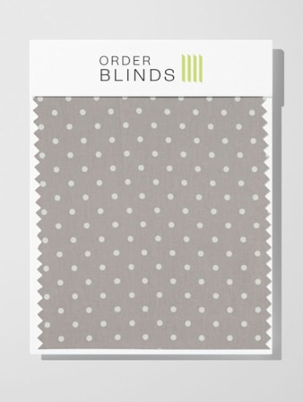 Full Stop Chrome Roman Blind