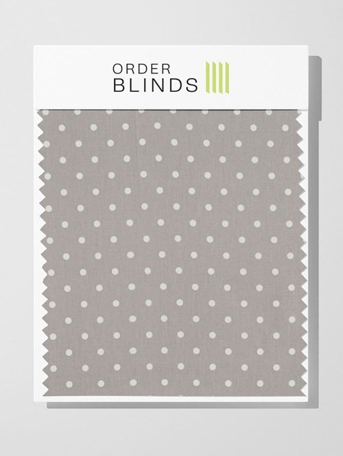 Full Stop Chrome Roman Blind