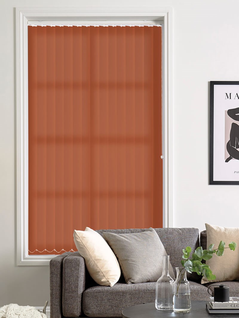 Gingerbread 89mm Daylight Vertical Blind