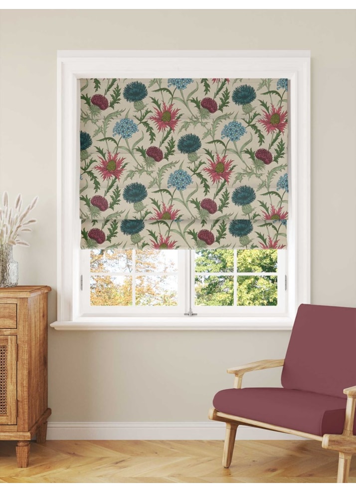 Acanthium Carmine Roman Blind