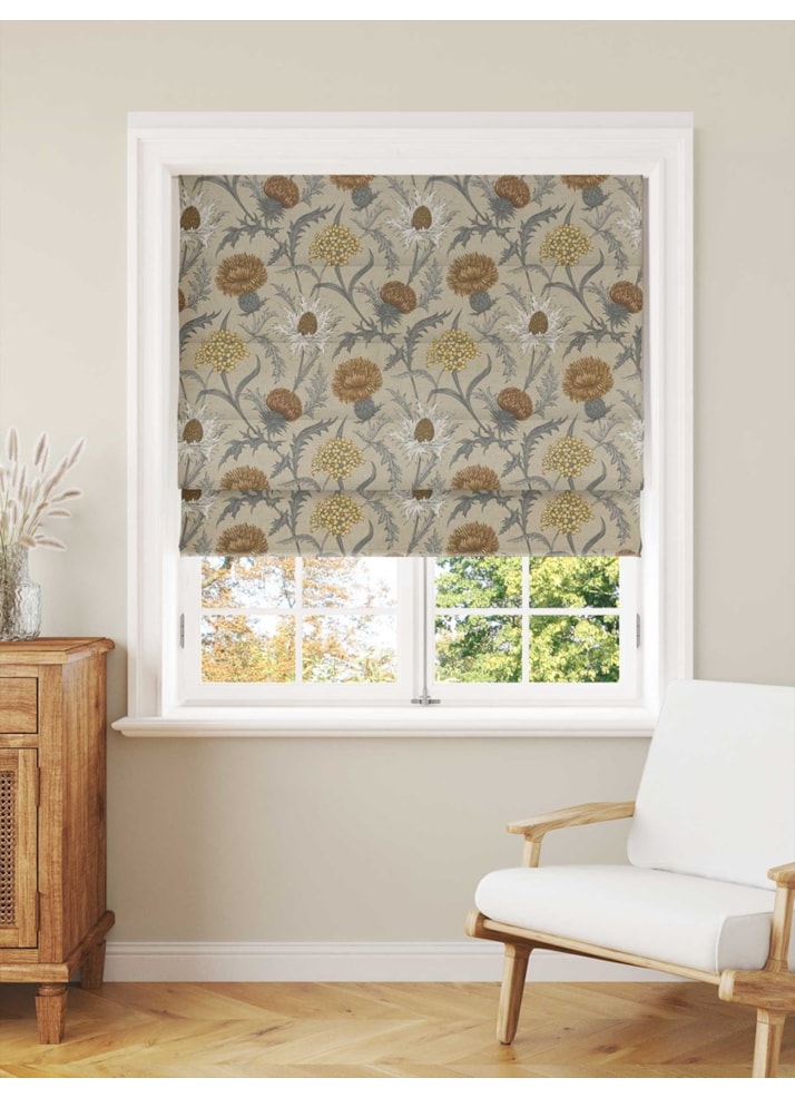 Acanthium Ochre Roman Blind