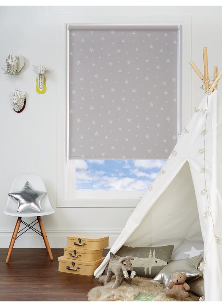 Night Sky Glow In The Dark Blackout Childrens Roller Blind