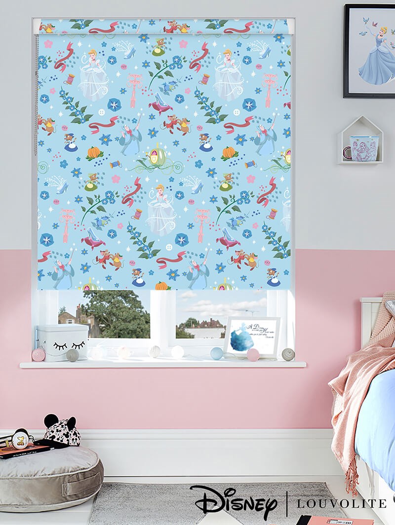 Disney Cinderella Blackout Grip Fit Roller Blind