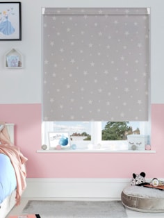 Glow In The Dark Stars Blackout Grip Fit Roller Blind