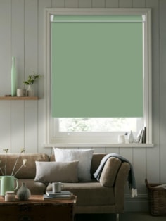 Wellington Green Blackout Grip Fit Roller Blind