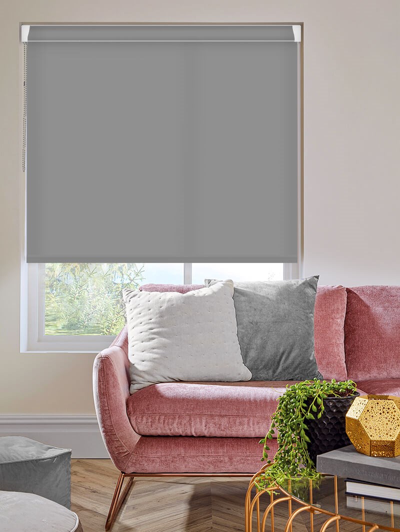 Ash Daylight Grip Fit Roller Blind