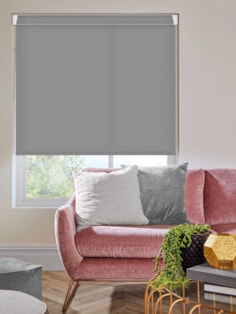 Ash Daylight Grip Fit Roller Blind