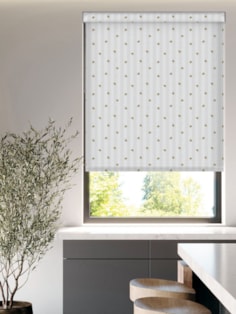 Beekeeper Stripe Grip Fit Roller Blind