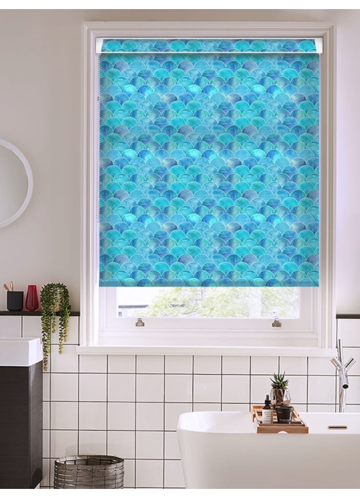 Fish Scales Grip Fit Roller Blind