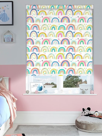 Over The Rainbow Multi Grip Fit Roller Blind