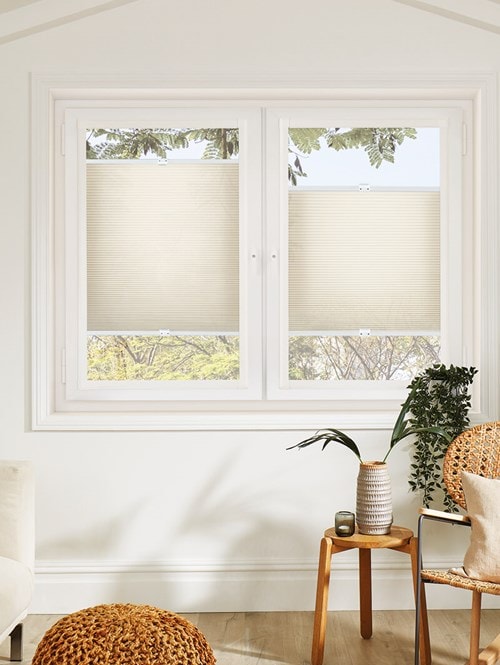 Rhodes Ivory Daylight Perfect Fit Cellular Thermal Blind