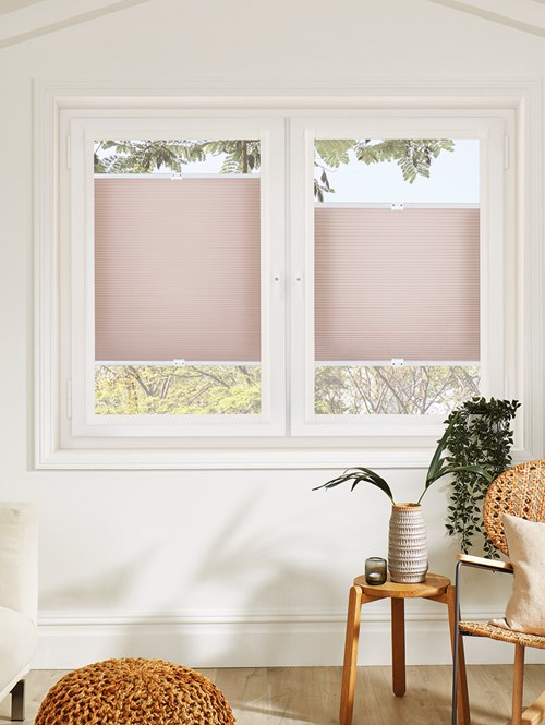 Rhodes Soft Damson Daylight Perfect Fit Cellular Thermal Blind