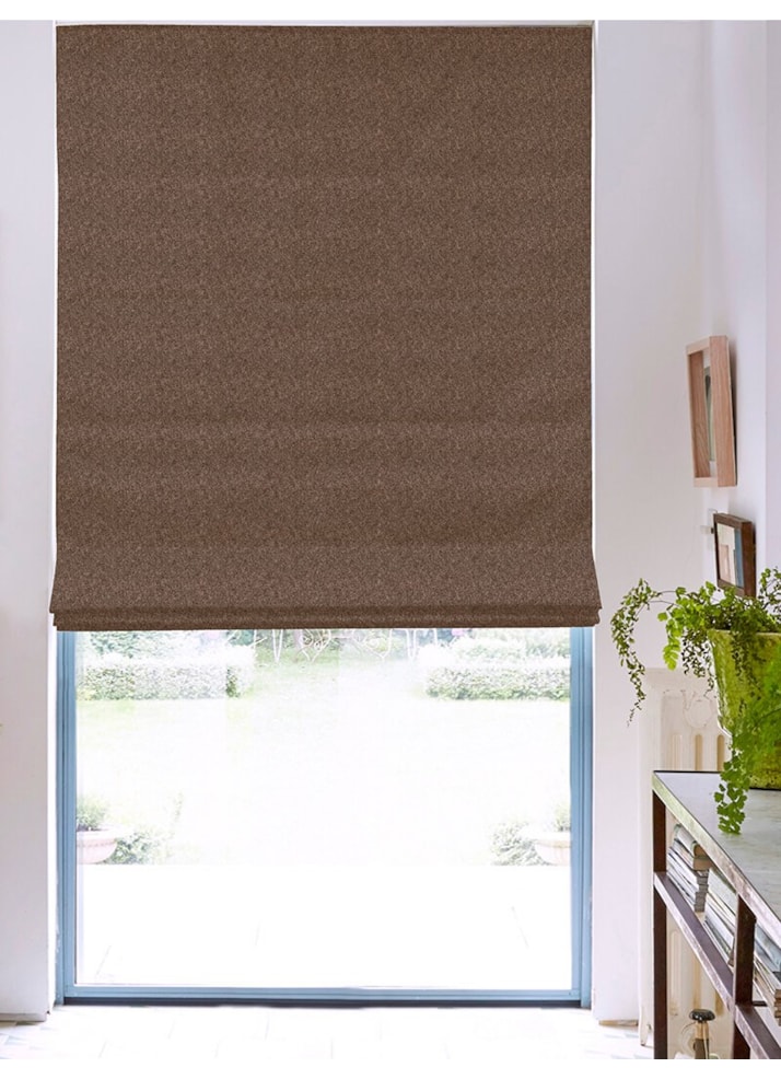 Hampton Noisette Blackout Roman Blind