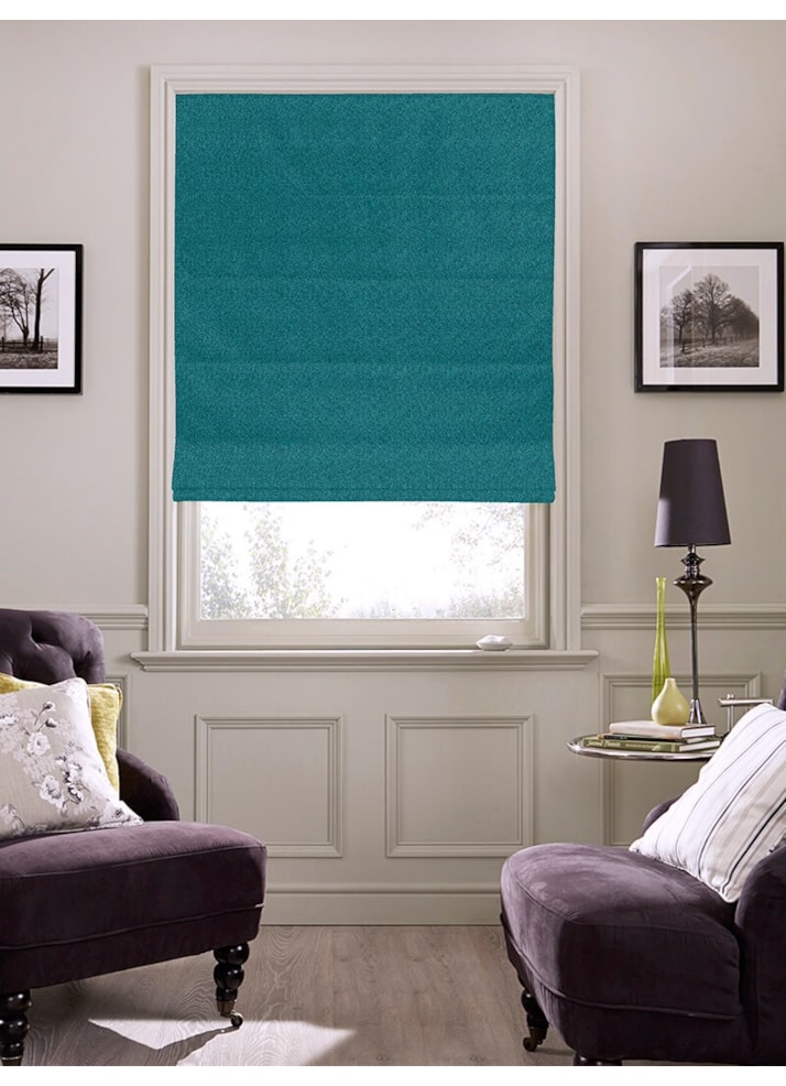 Hampton Poseidon Blackout Roman Blind