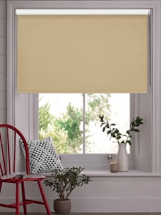 Hemp Seed Blackout Thermal Roller Blind